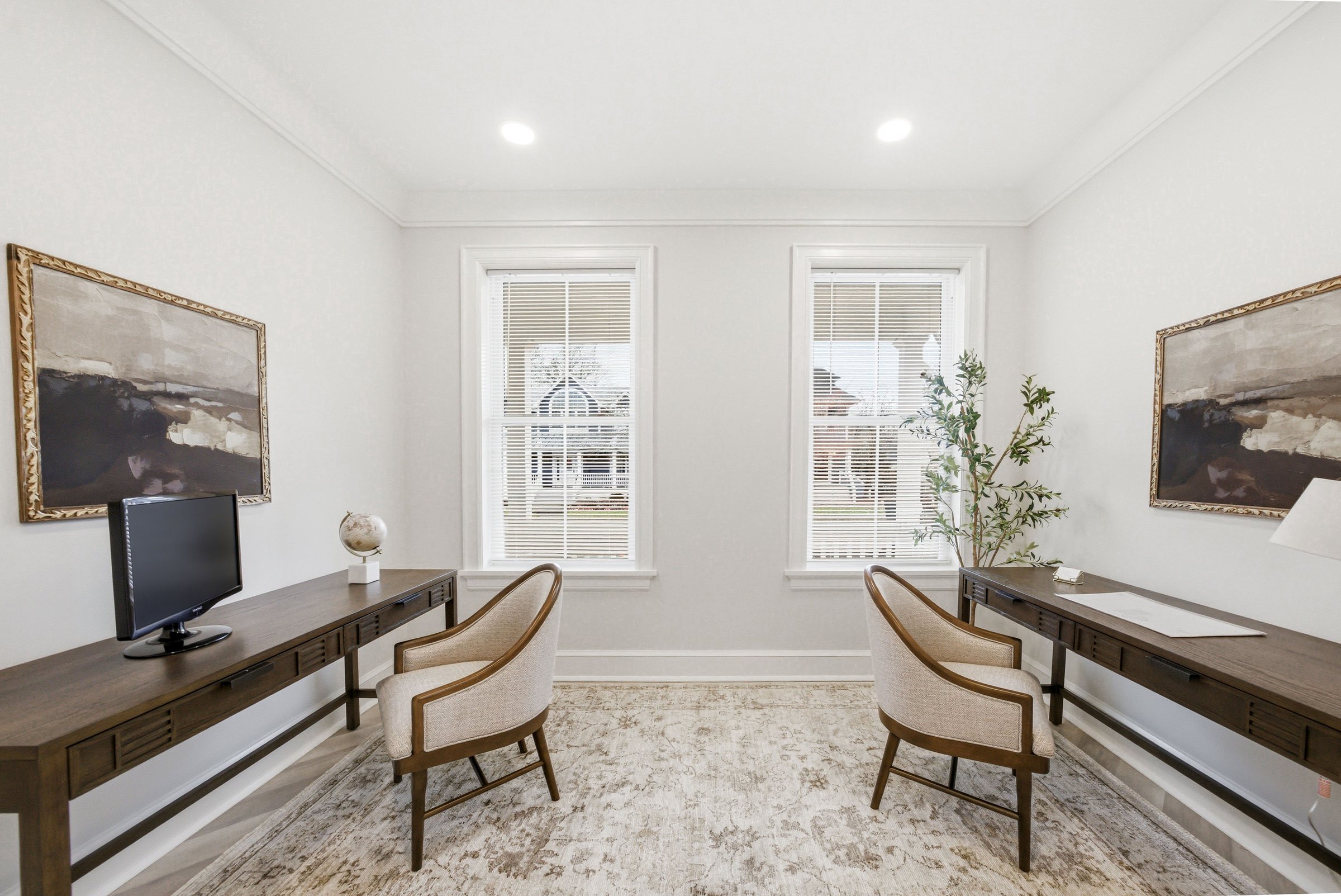 108 Home Office Staged